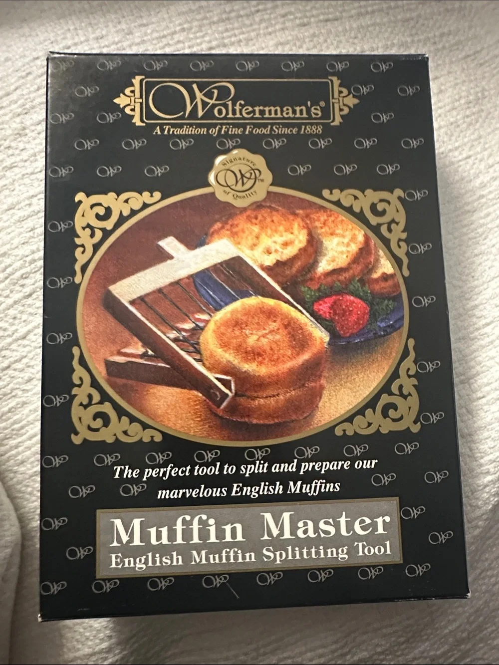NITB Wolferman’s English Muffin Splitting Tool - Vintage Kitchen Gadgets